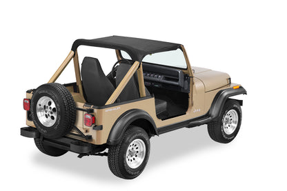 Strapless Standard Targa Style Bikini Top For Jeep 1992-1995 Wrangler YJ Bestop-1