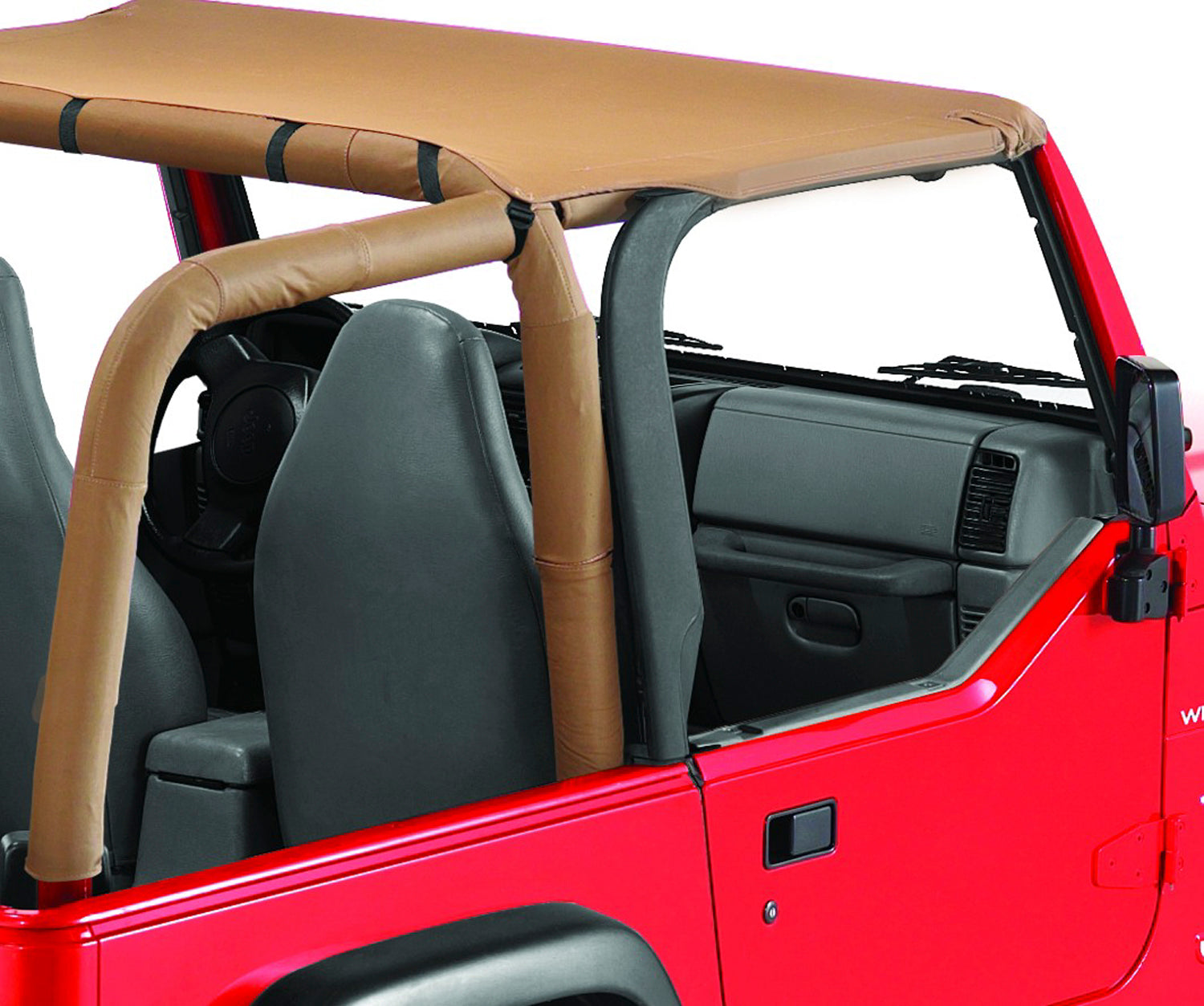 Bestop Jeep Bikini Top Header Targa Bikini Tops For Jeep 1997-2002 Wrangler TJ Bestop