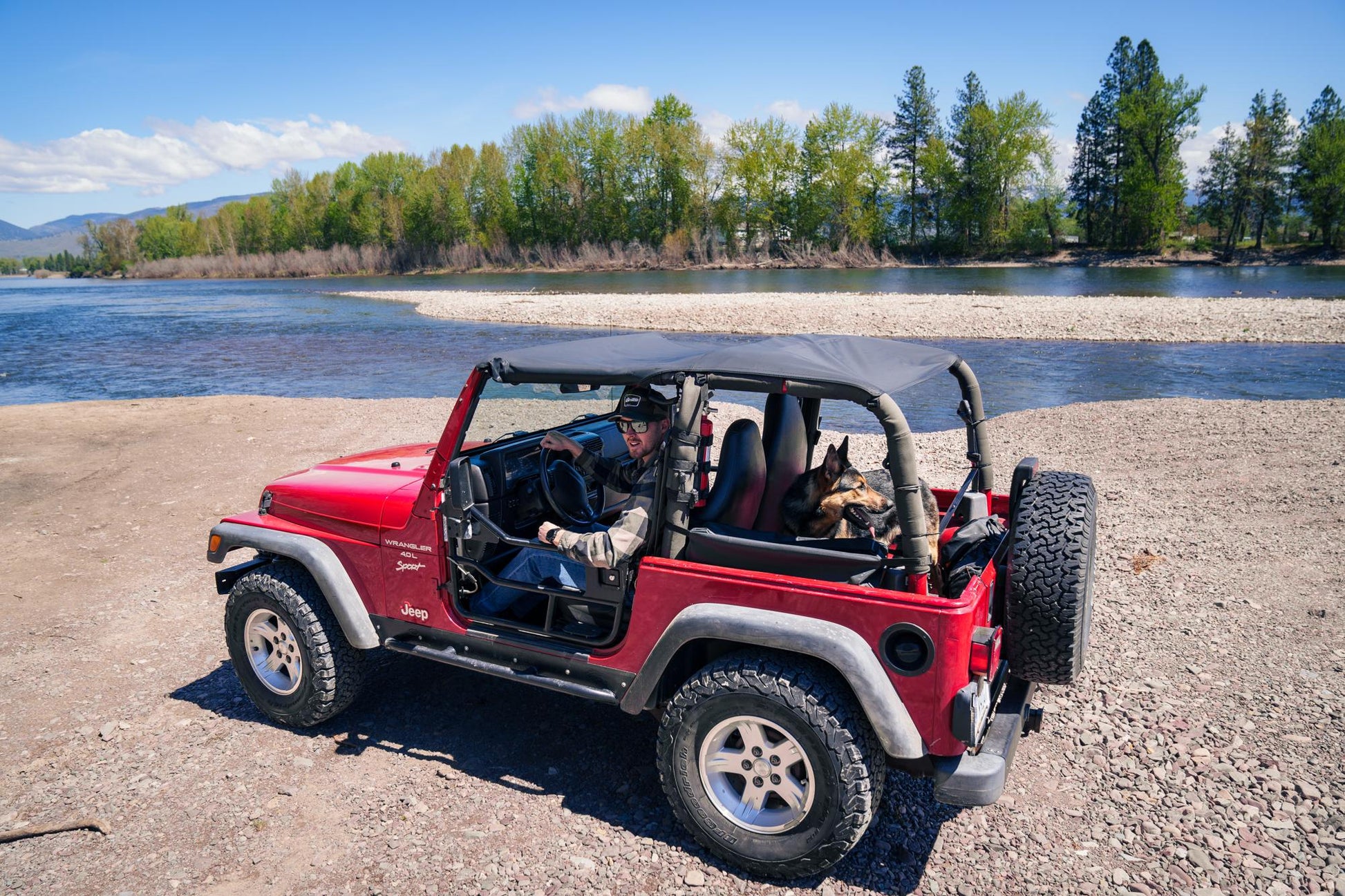 Jeep Bikini Top Header Safari Bikini Tops For Jeep 1997-2002 Wrangler TJ Bestop-13