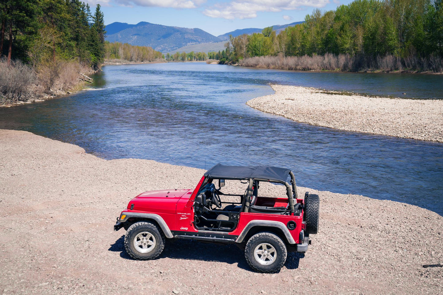 Jeep Bikini Top Header Safari Bikini Tops For Jeep 1997-2002 Wrangler TJ Bestop-2