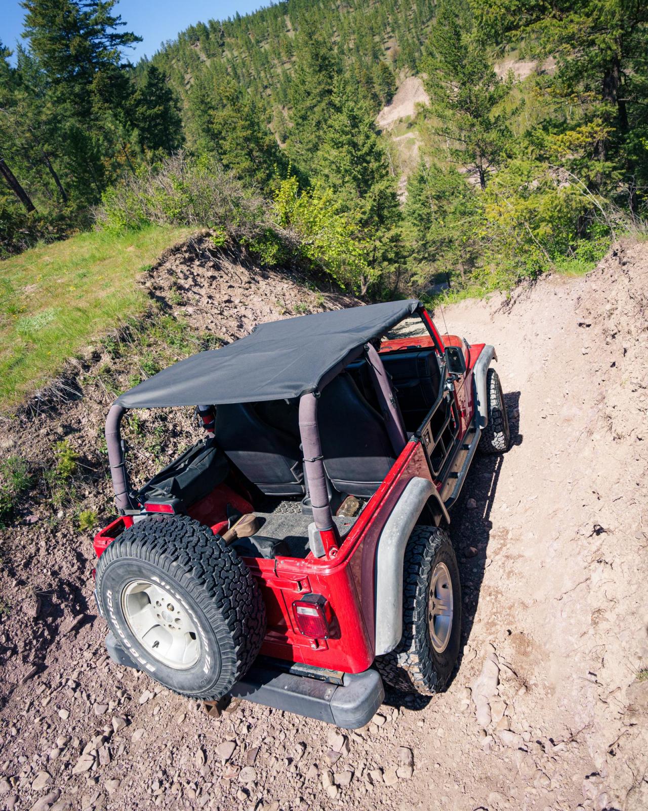 Bestop Jeep Bikini Top Header Safari Bikini Tops For Jeep 1997-2002 Wrangler TJ Bestop