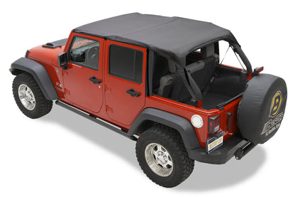 Jeep Bikini Top Header Safari Bikini Tops For Jeep 2010-2018 Wrangler JK 4 Door Bestop-2