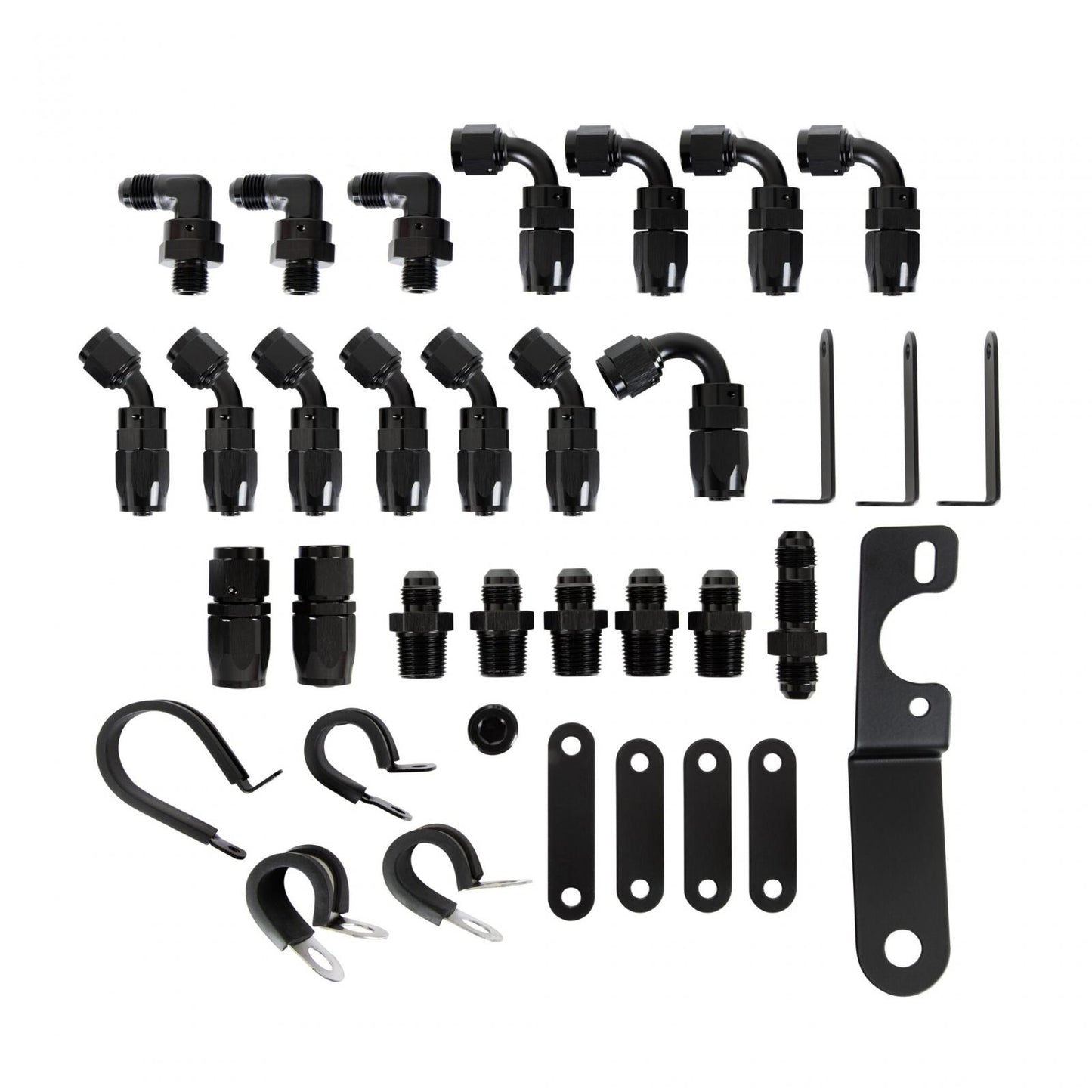 Fox Body Fuel System Kits Fits 1986-1993 Ford Mustang, -8AN Kit Holley-7