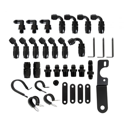 Fox Body Fuel System Kits Fits 1986-1993 Ford Mustang, -8AN Kit Holley-7