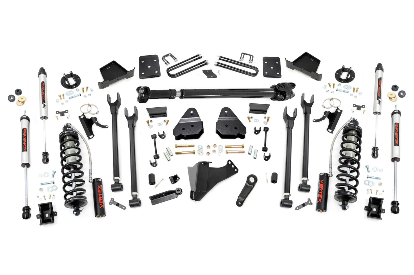 6 Inch Lift Kit 4-Link No OVLD D/S C/O V2 Ford F-250/F-350 Super Duty (17-22) Rough Country