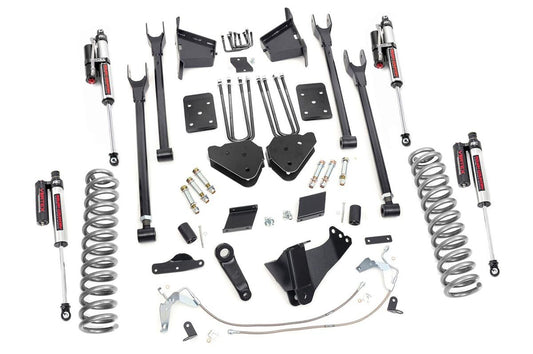 Rough Country 6 Inch Ford 4-Link Suspension Lift Kit Vertex 15-16 F-250 4WD Rough Country