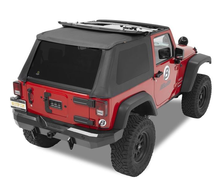 Bestop Replace-A-Top for Trektop Hardware For Jeep 2007-2018 Wrangler JK 2 Door Tinted Bestop