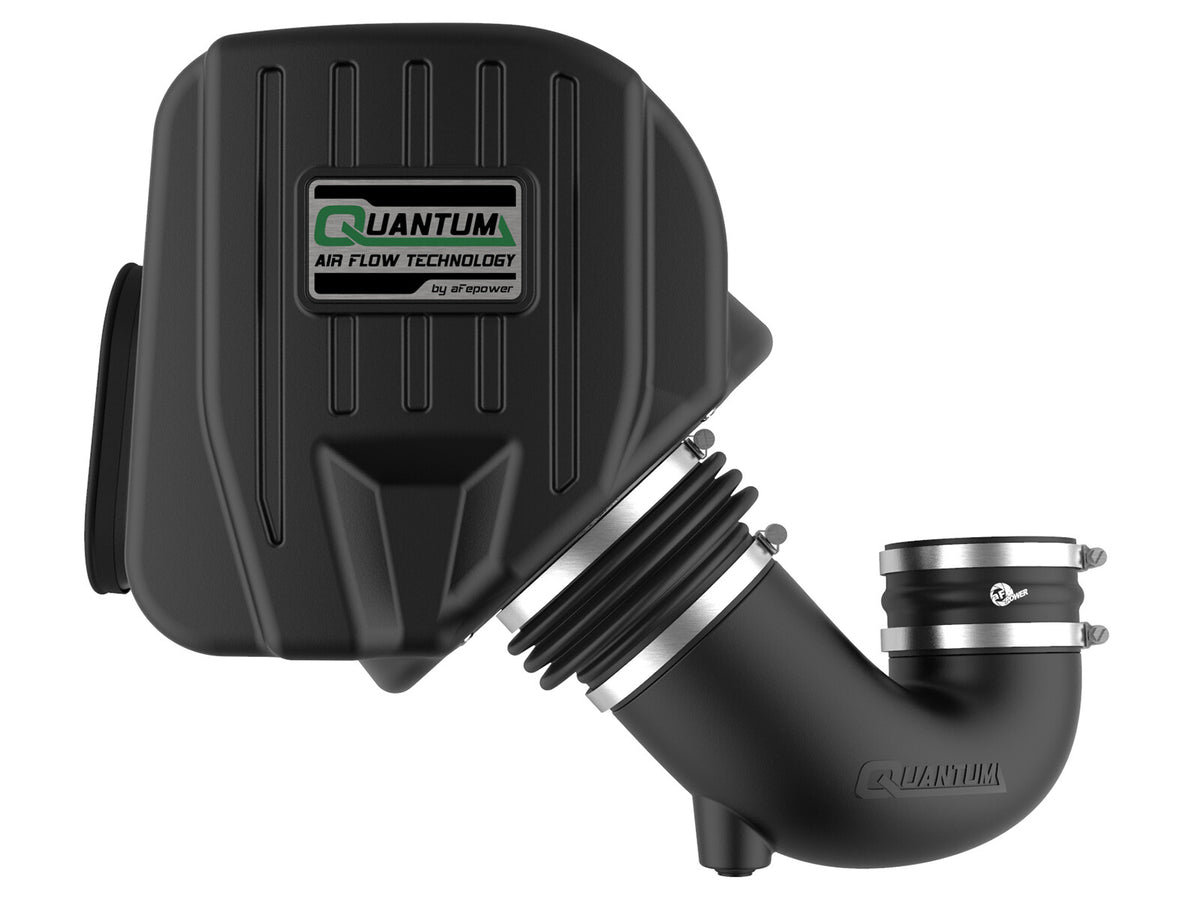 Quantum Cold Air Intake System w/ Pro Dry S Filter Dodge Diesel Trucks 94-02 L6-5.9L (td) aFe Power-3