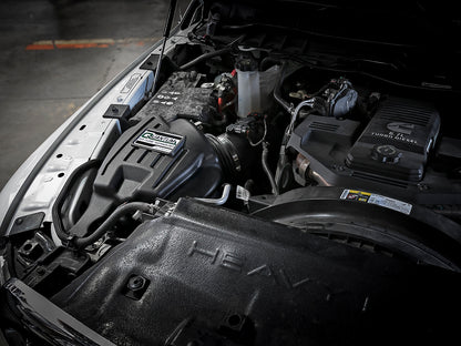 Quantum Cold Air Intake System w/ Pro 5R Filter Dodge Ram Diesel Trucks 13-18 L6-6.7L (td) aFe Power-6