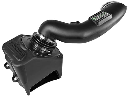 Quantum Cold Air Intake System w/ Pro Dry S Filter Ford Diesel Trucks 17-19 V8-6.7L (td) aFe Power