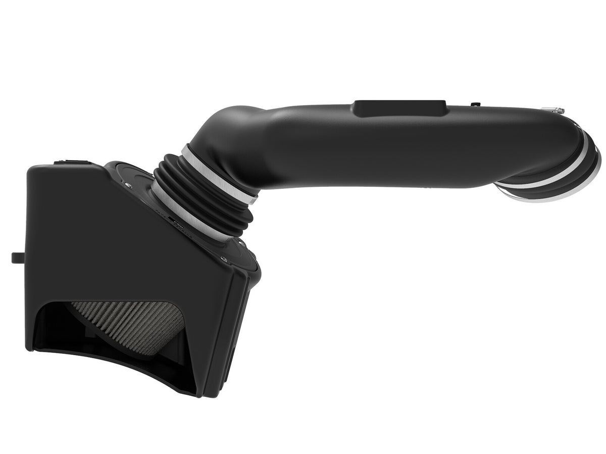 Quantum Cold Air Intake System w/ Pro Dry S Filter Ford Diesel Trucks 17-19 V8-6.7L (td) aFe Power-1
