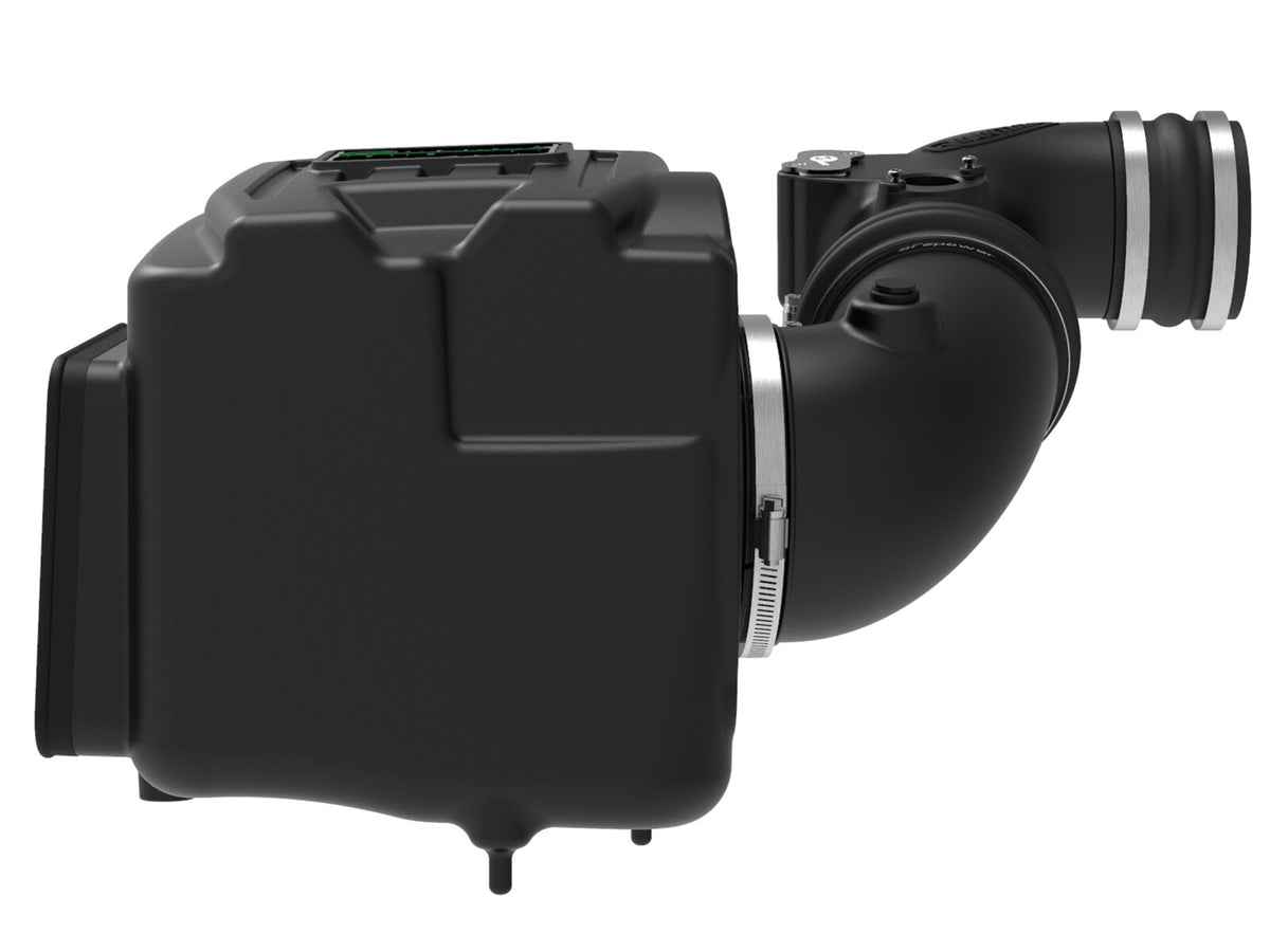 Quantum Cold Air Intake System w/ Pro Dry S Filter GM Diesel Trucks 11-16 V8-6.6L (td) Lml aFe Power-2