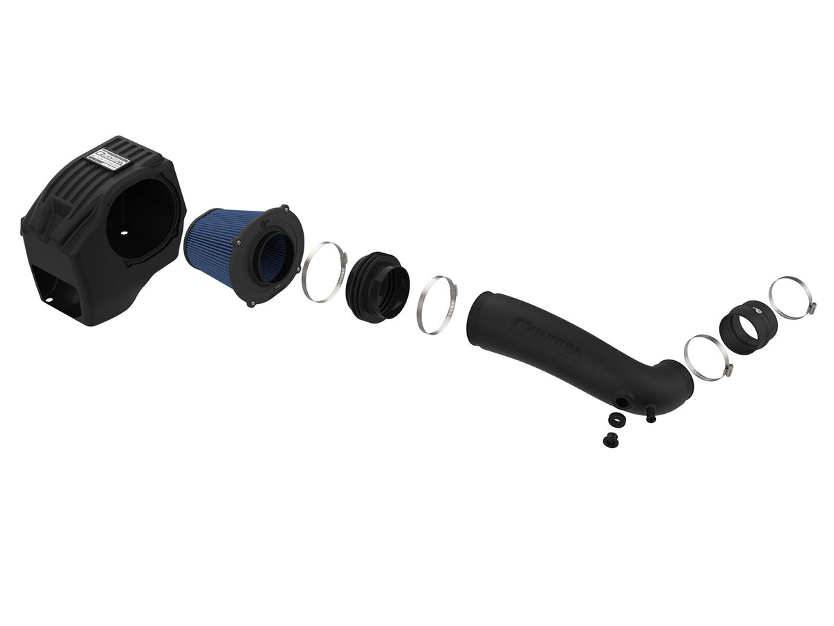 Quantum Cold Air Intake System w/ Pro 5R Filter Dodge Ram 1500 03-08 V8-5.7L Hemi aFe Power-1