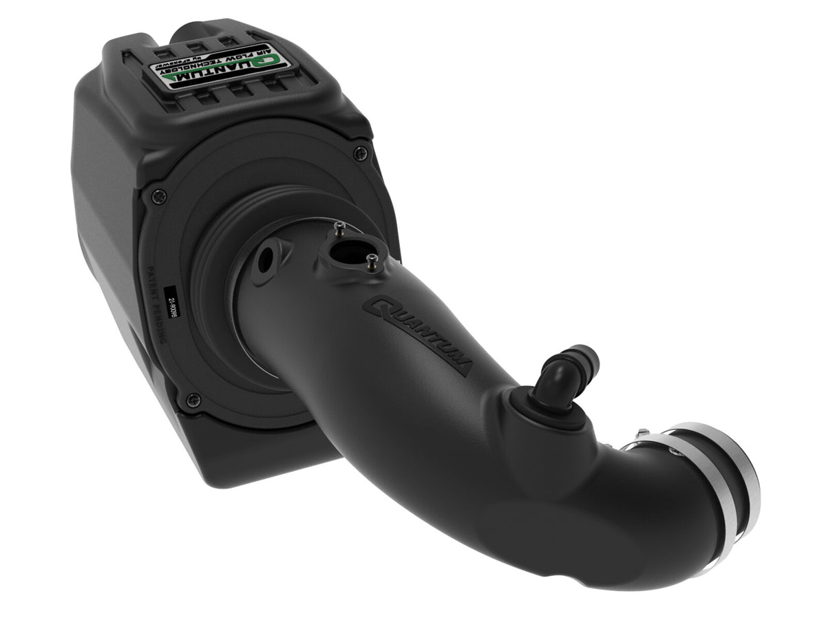 Quantum Cold Air Intake System w/ Pro Dry S Filter Ford Diesel Trucks 08-10 V8-6.4L (td) aFe Power-2