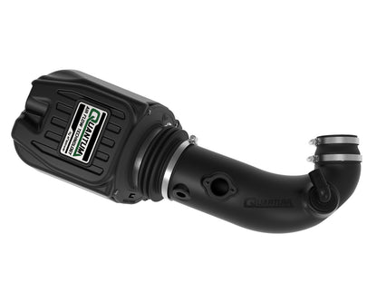 Quantum Cold Air Intake System w/ Pro Dry S Filter Ford Diesel Trucks 08-10 V8-6.4L (td) aFe Power-3