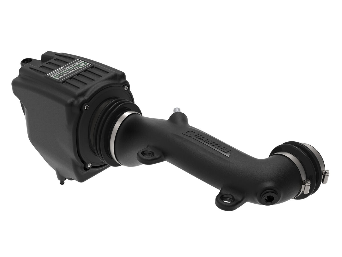 Quantum Cold Air Intake System w/ Pro Dry S Filter Jeep Wrangler (Jl)/Gladiator (Jt) 18-26 V6-3.6L aFe Power-3