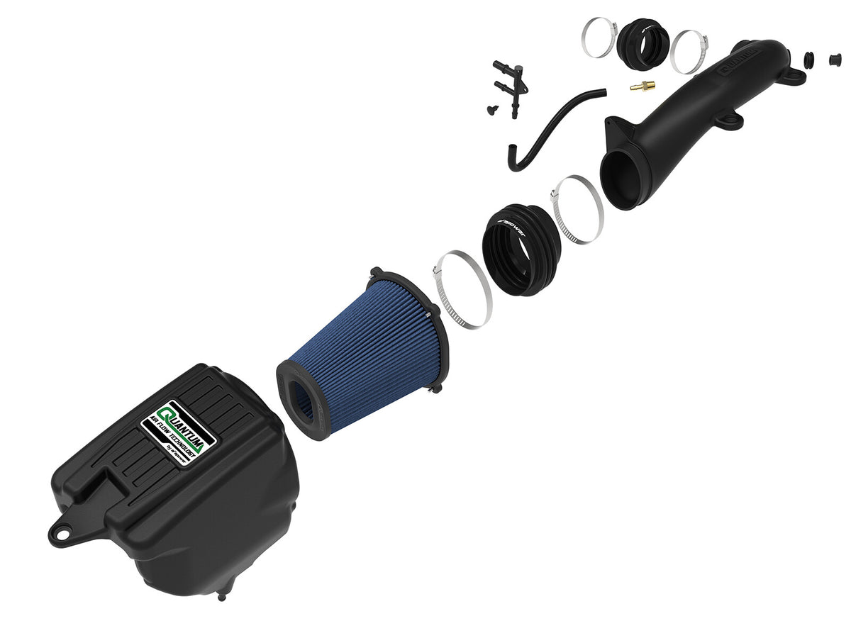 Quantum Cold Air Intake System w/ Pro 5R Filter Jeep Wrangler (Jl) 18-23 L4-2.0L (t) aFe Power-1