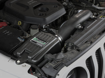 Quantum Cold Air Intake System w/ Pro 5R Filter Jeep Wrangler (Jl) 18-23 L4-2.0L (t) aFe Power-5