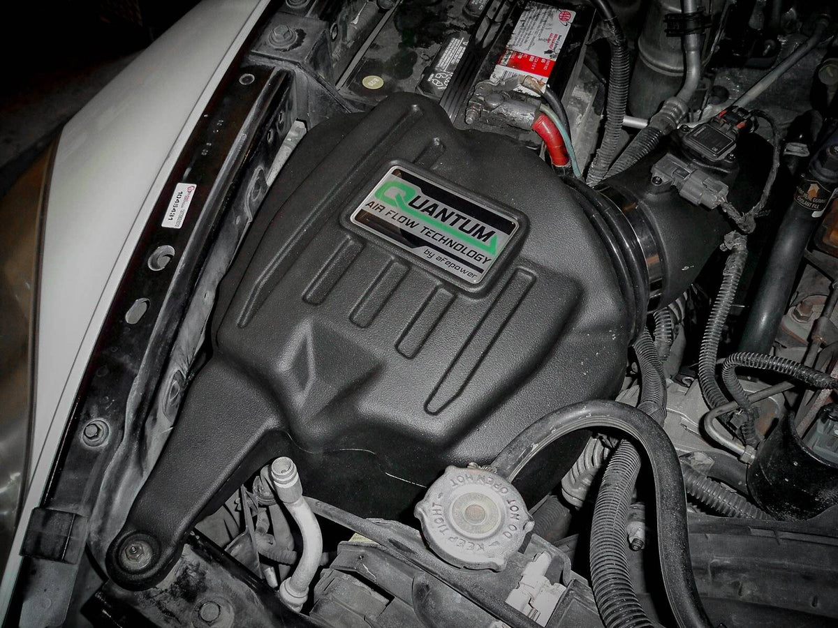 Quantum Cold Air Intake System w/ Pro Dry S Filter Dodge Diesel Trucks 07.5-09 L6-6.7L (td) aFe Power-5