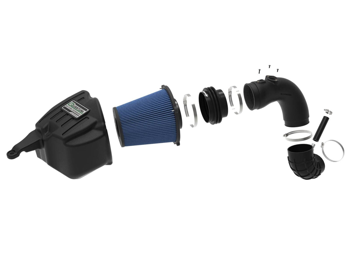 Quantum Cold Air Intake System w/ Pro 5R Filter Dodge Diesel Trucks 07.5-09 L6-6.7L (td) aFe Power-1