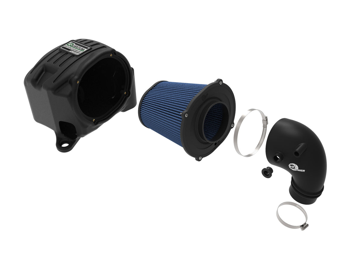 Quantum Cold Air Intake System w/ Pro 5R Filter GM Silverado/Sierra 09-13 V8-4.8/5.3/6.2L aFe Power-1