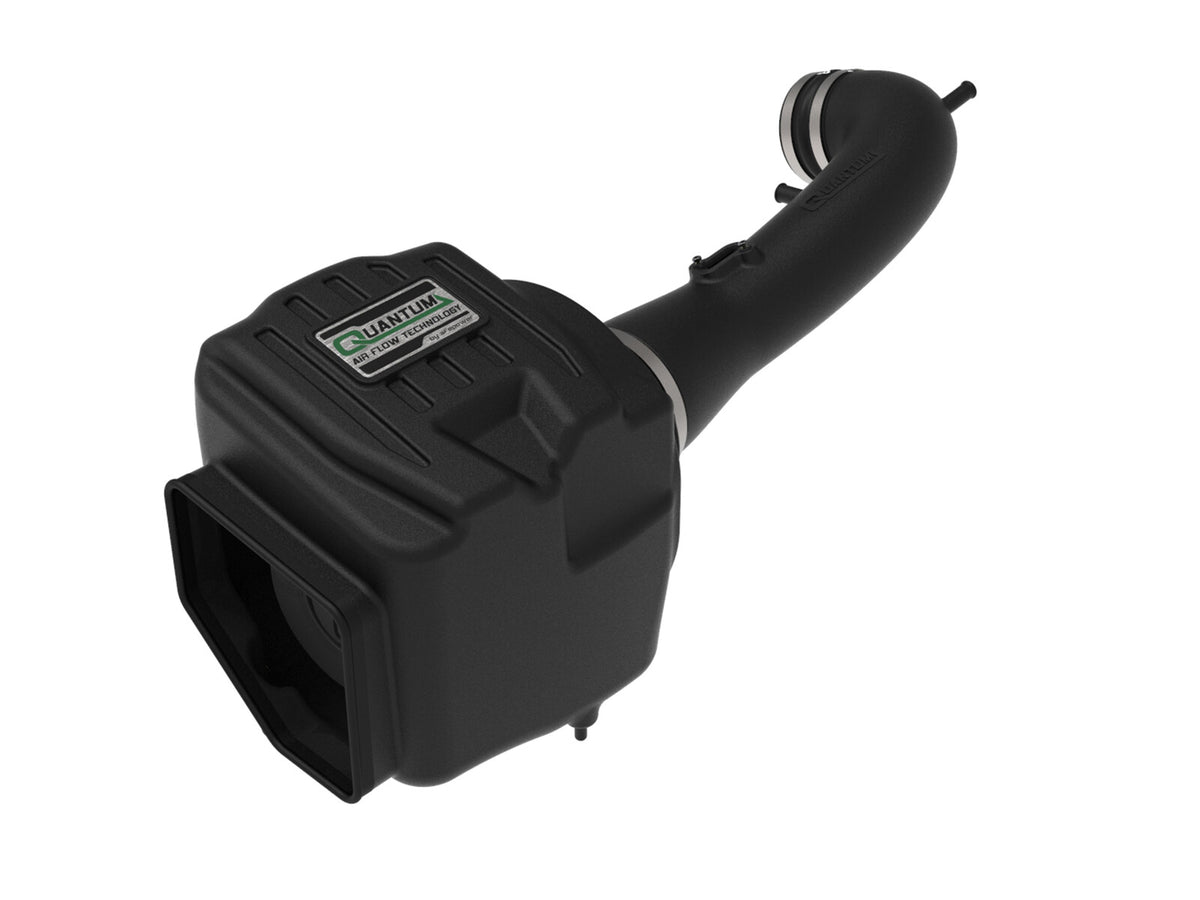 Quantum Cold Air Intake System w/ Pro Dry S Filter GM Silverado/Sierra 1500 14-19 V8-5.3/6.2L aFe Power-2