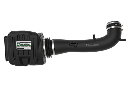 Quantum Cold Air Intake System w/ Pro Dry S Filter GM Silverado/Sierra 1500 14-19 V8-5.3/6.2L aFe Power-4