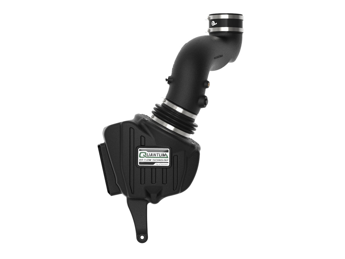 Quantum Cold Air Intake System w/ Pro Dry S Filter Dodge Diesel Trucks 03-07 L6-5.9L (td) aFe Power-4