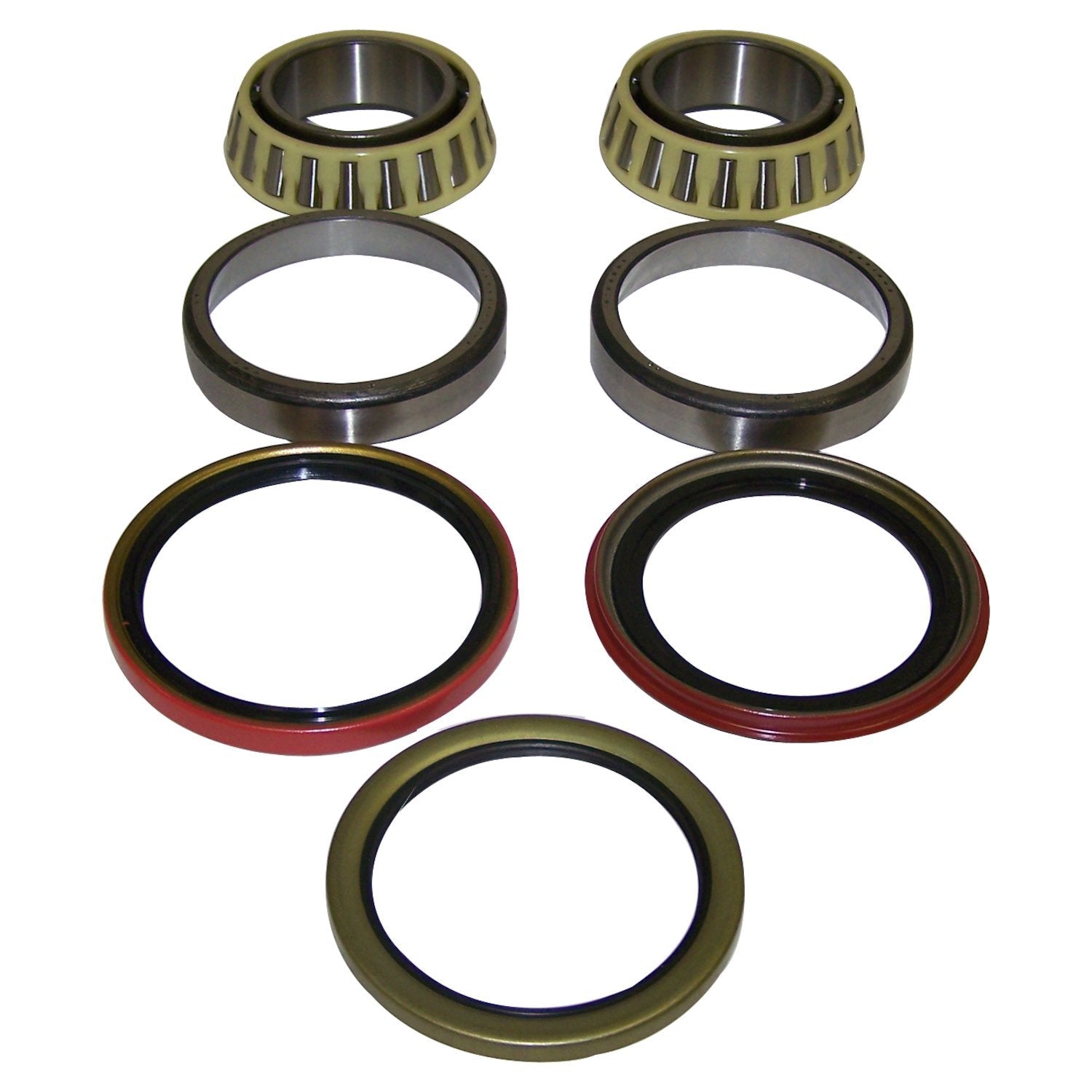 Front Wheel Bearing Kit for Select 84-89 Jeep YJ, XJ, MJ, Left or Right Crown Automotive