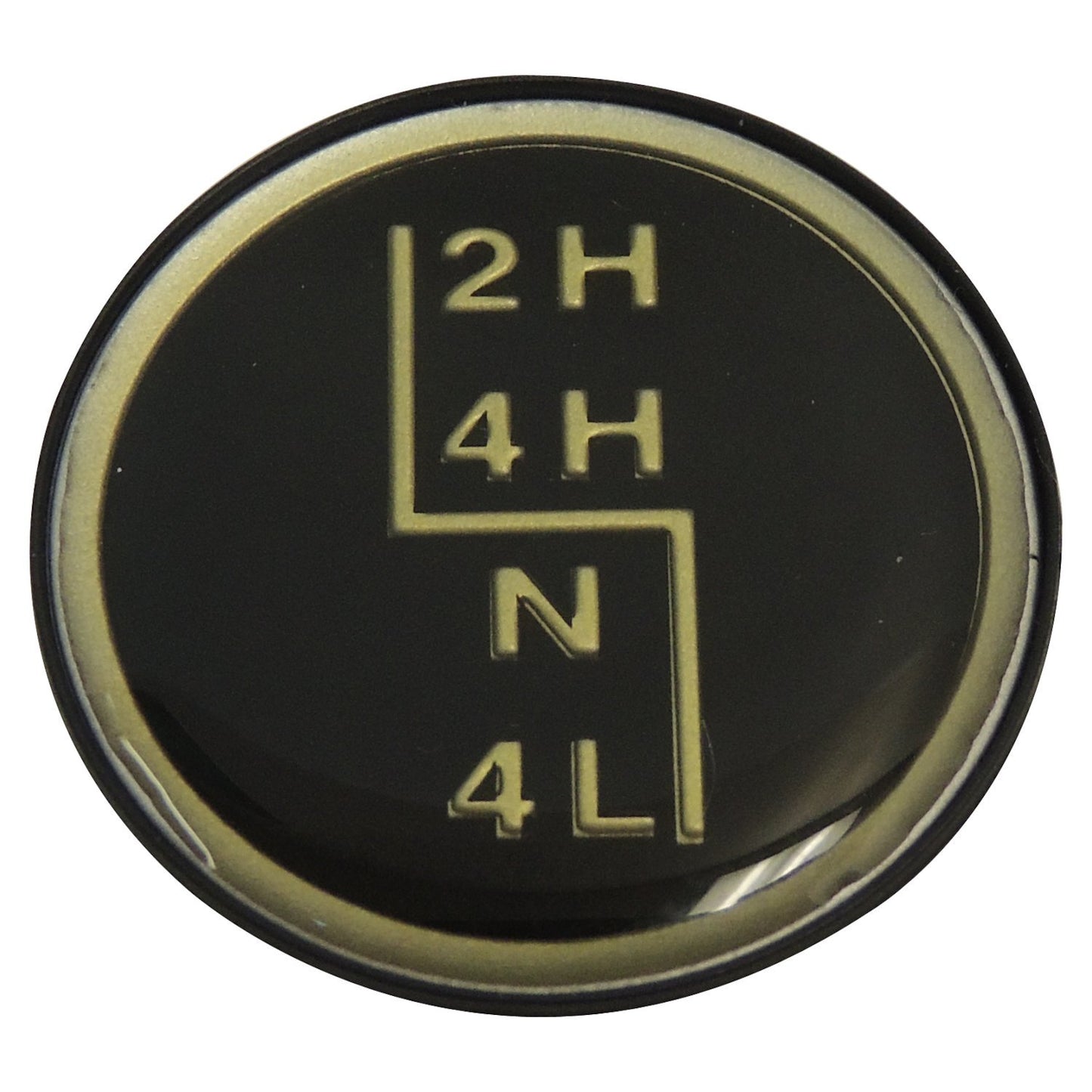 Shift Knob Insert for 1987-1995 Jeep YJ Wrangler w/ NP231 Transfer Case Crown Automotive