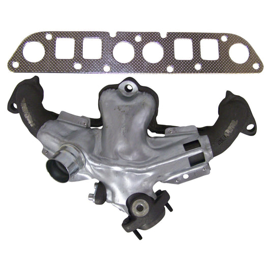 Exhaust Manifold Kit for Misc. 1983-02 Jeep & Dodge Vehicles w/ 2.5L Engine Crown Automotive