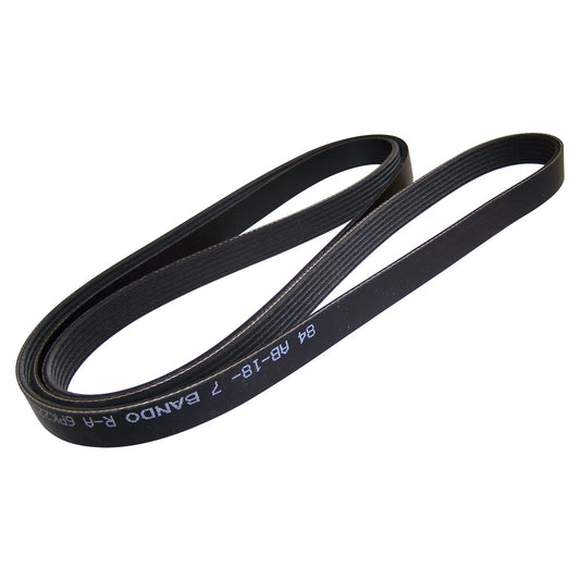 Accessory Drive Belt for Select Jeep TJ Wrangler, WK Gr. Cherokee, XK Commander Crown Automotive