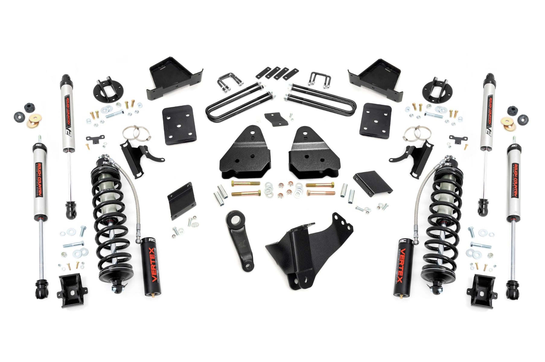 4.5 Inch Lift Kit No OVLD C/O V2 Ford F-250 Super Duty 4WD (11-14) Rough Country