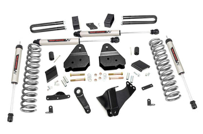 4.5 Inch Suspension Lift Kit w/V2 Shocks 11-14 F-250 4WD Rough Country