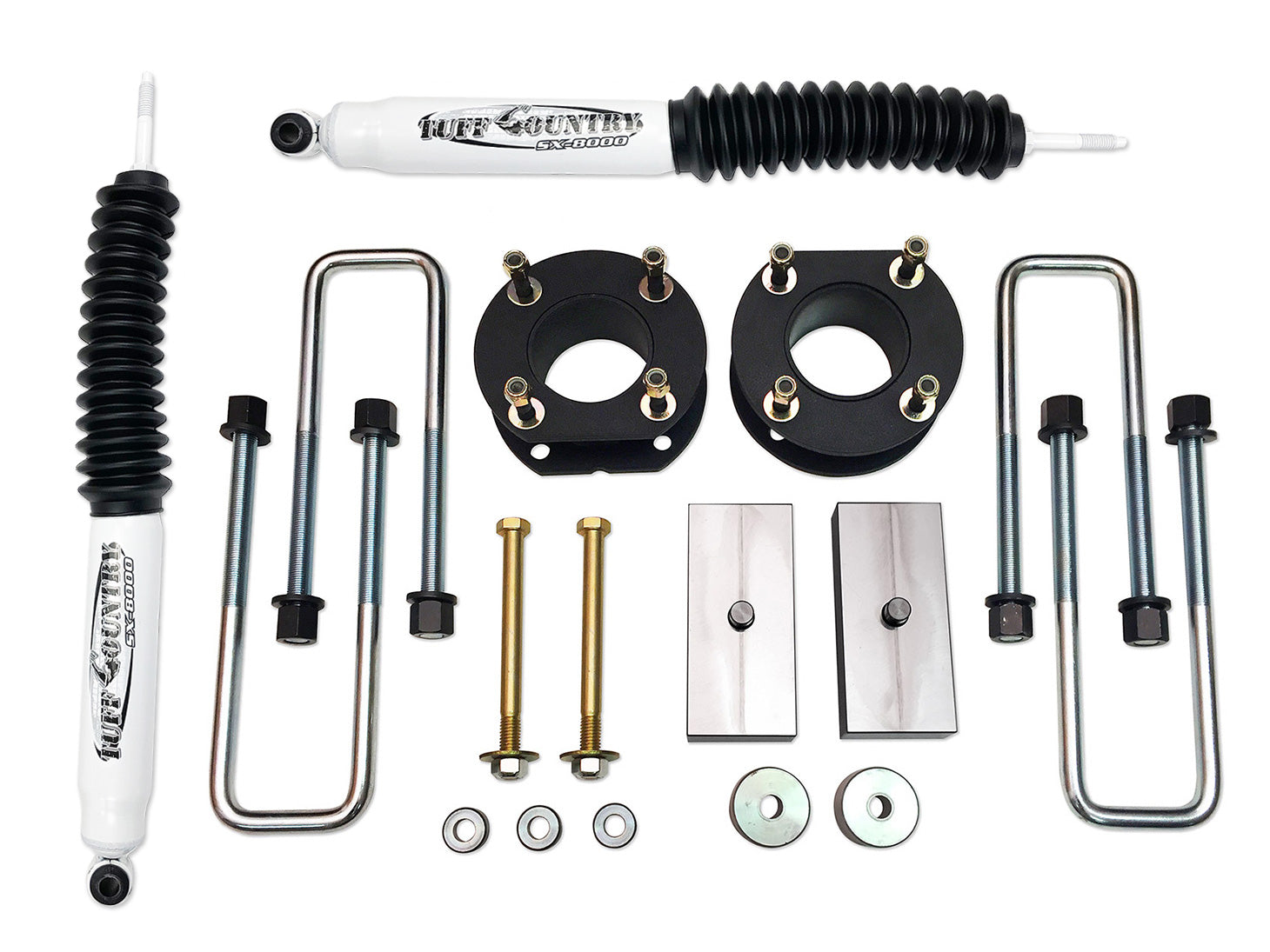 3 Inch Lift Kit 07-19 Toyota Tundra 4x4 & 2WD 3 Inch Front / 1 Inch Rear Lift Kit No Strut Disassembly Excludes TRD Pro Tuff Country