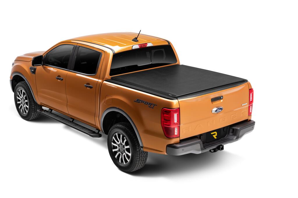 Lo Pro Tonneau Cover Black 2019-2023 Ford Ranger Truxedo-13