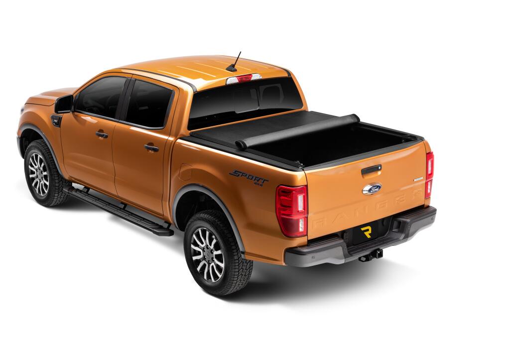 Lo Pro Tonneau Cover Black 2019-2023 Ford Ranger Truxedo-14