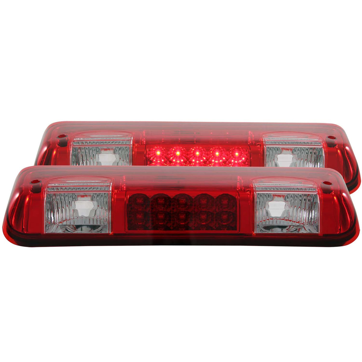 Center High Mount Stop Light LED Red/Clear Lens Ford F-150 2004-2008 AnzoUSA