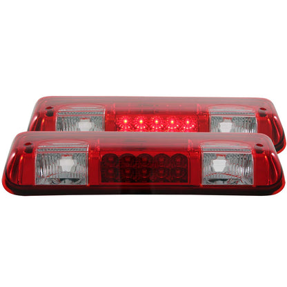 Center High Mount Stop Light LED Red/Clear Lens Ford F-150 2004-2008 AnzoUSA