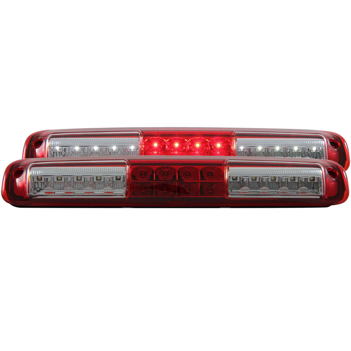 Center High Mount Stop Light LED Red/Clear Lens Fits Classic Body Style Only Silverado/Sierra 1500 1999-2007, Silverado/Sierra 1500 HD/2500 HD/Sierra 2500 HD/3500/Sierra 3500 2001-2007, 2500/Sierra 2500 1999-2004 AnzoUSA