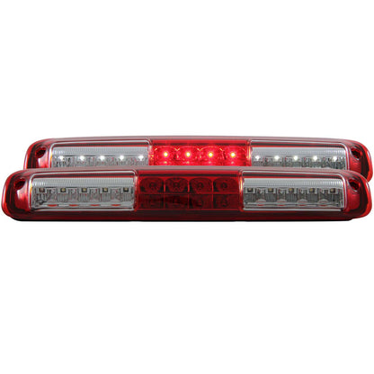 Center High Mount Stop Light LED Red/Clear Lens Fits Classic Body Style Only Silverado/Sierra 1500 1999-2007, Silverado/Sierra 1500 HD/2500 HD/Sierra 2500 HD/3500/Sierra 3500 2001-2007, 2500/Sierra 2500 1999-2004 AnzoUSA