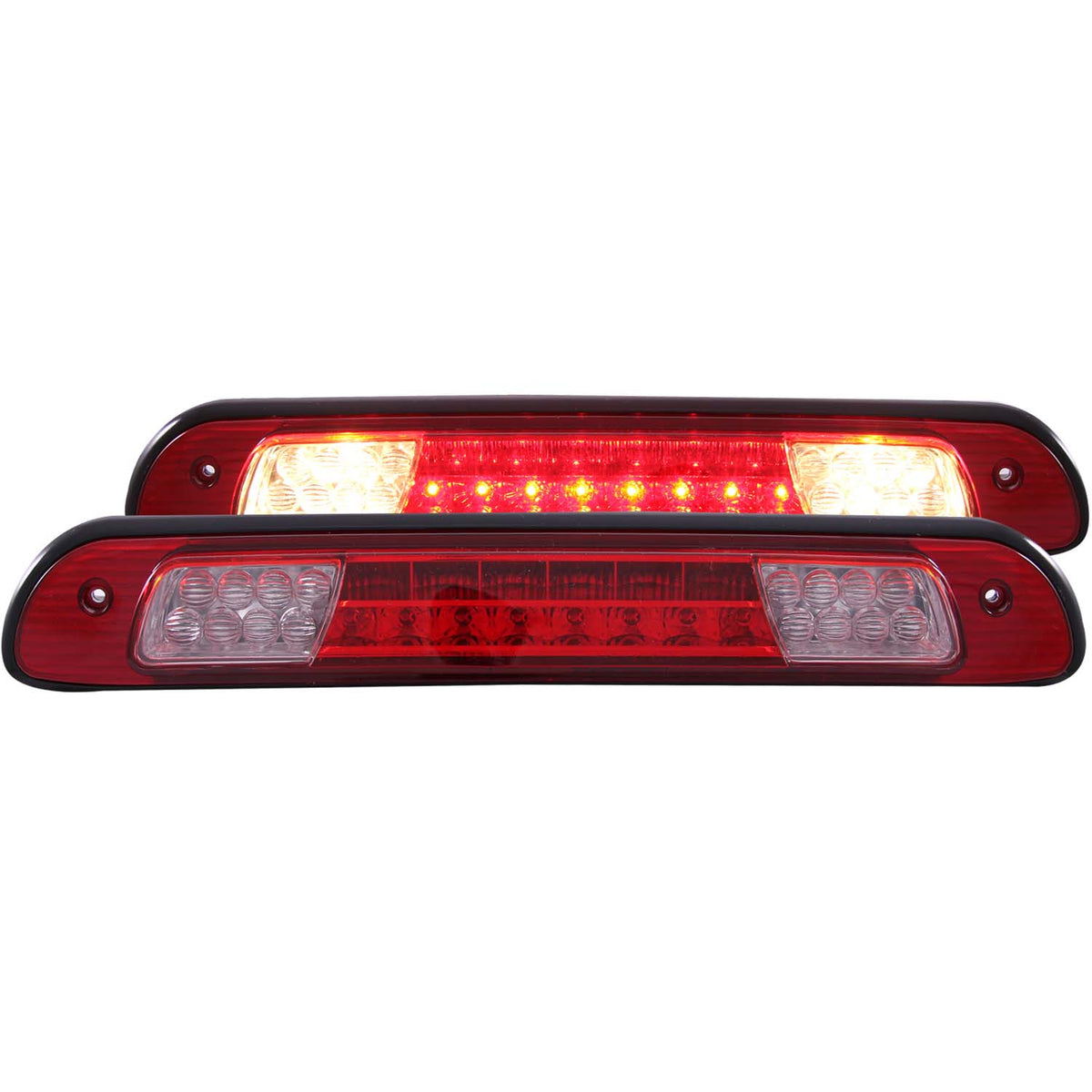 Center High Mount Stop Light LED Red/Clear Lens Toyota Tundra 2000-2006 AnzoUSA