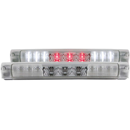 Center High Mount Stop Light LED Clear Lens Chrome Housing B-Series Ford Excursion 2000-2005, Ford F-150 1997-2003 Ford F-250 1997-1998, Ford F-250 HD 1997 AnzoUSA