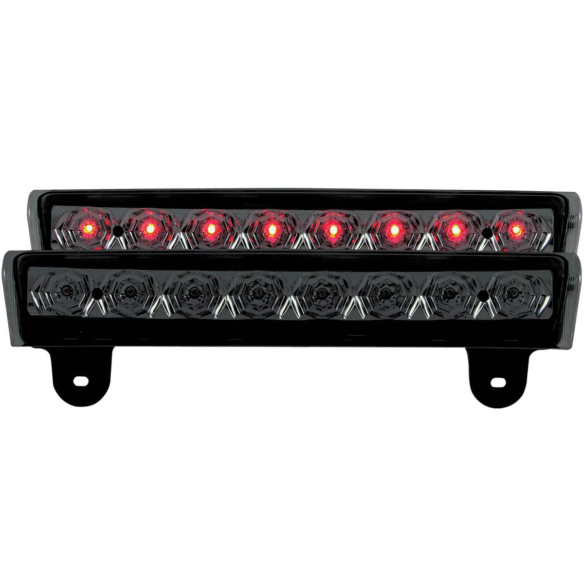 Center High Mount Stop Light LED Smoke Lens B-Series Does Not Fit Barn Door Models Suburban 1500/2500 Tahoe 2000-2006, GMC Envoy/XL 2005-2006, Yukon/XL 1500/XL 2500 2000-2006 AnzoUSA