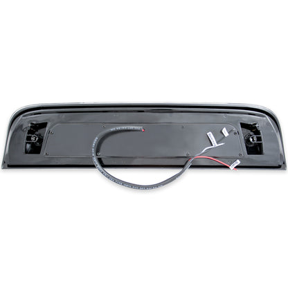 Center High Mount Stop Light LED Clear Lens Chrome Housing Silverado/Sierra 1500/2500 HD/Sierra 2500 HD/3500 HD/Sierra 3500 HD 2014-2019, Chevy Silverado 2500 2014-2018, 3500 2015-2018, 4500 HD/5500 HD/6500 HD 2019, GMC Sierra 1500 Limited 2019 AnzoUSA-1