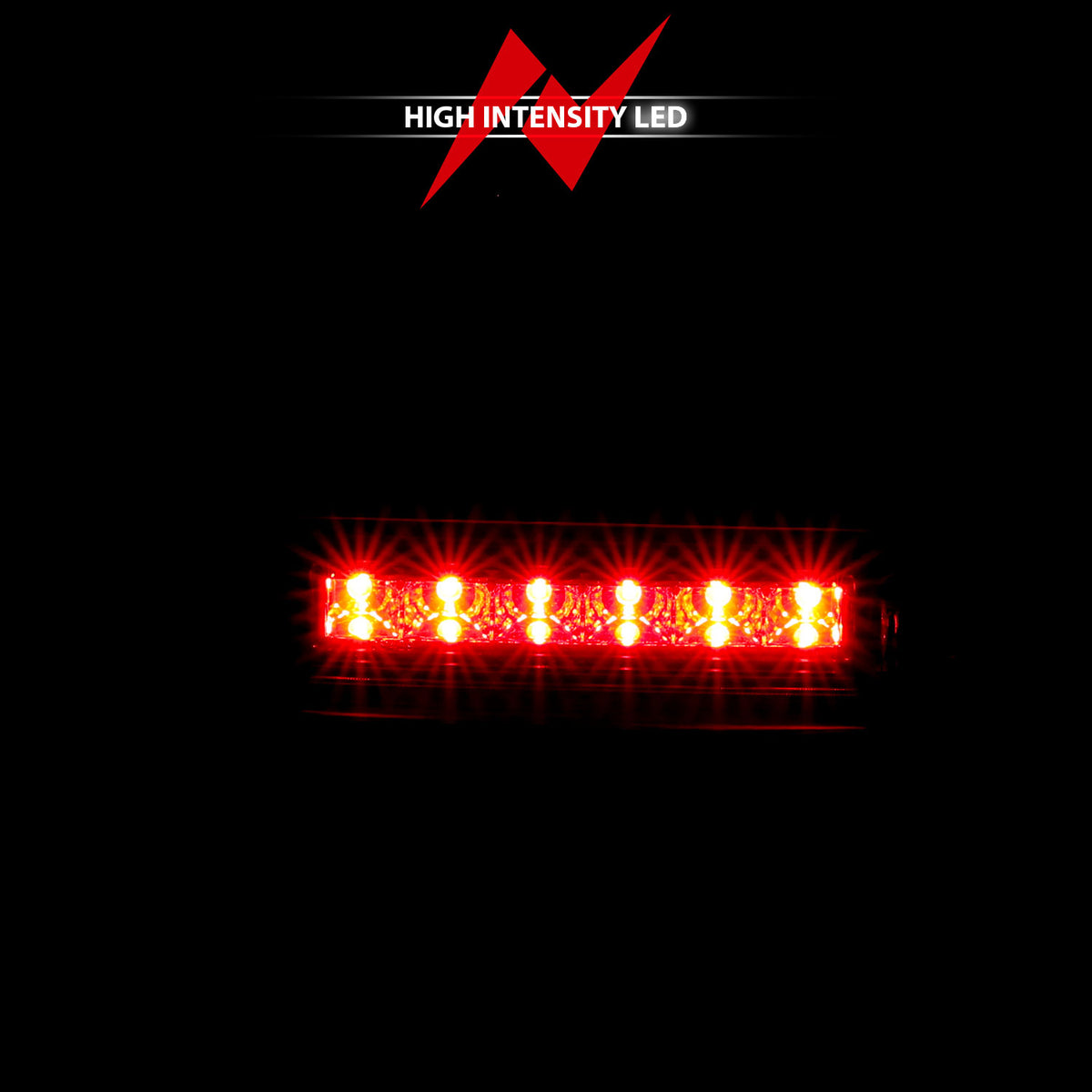 Center High Mount Stop Light Led 3Rd Brake Light Red Jeep Grand Cherokee 2005-2010 AnzoUSA-5