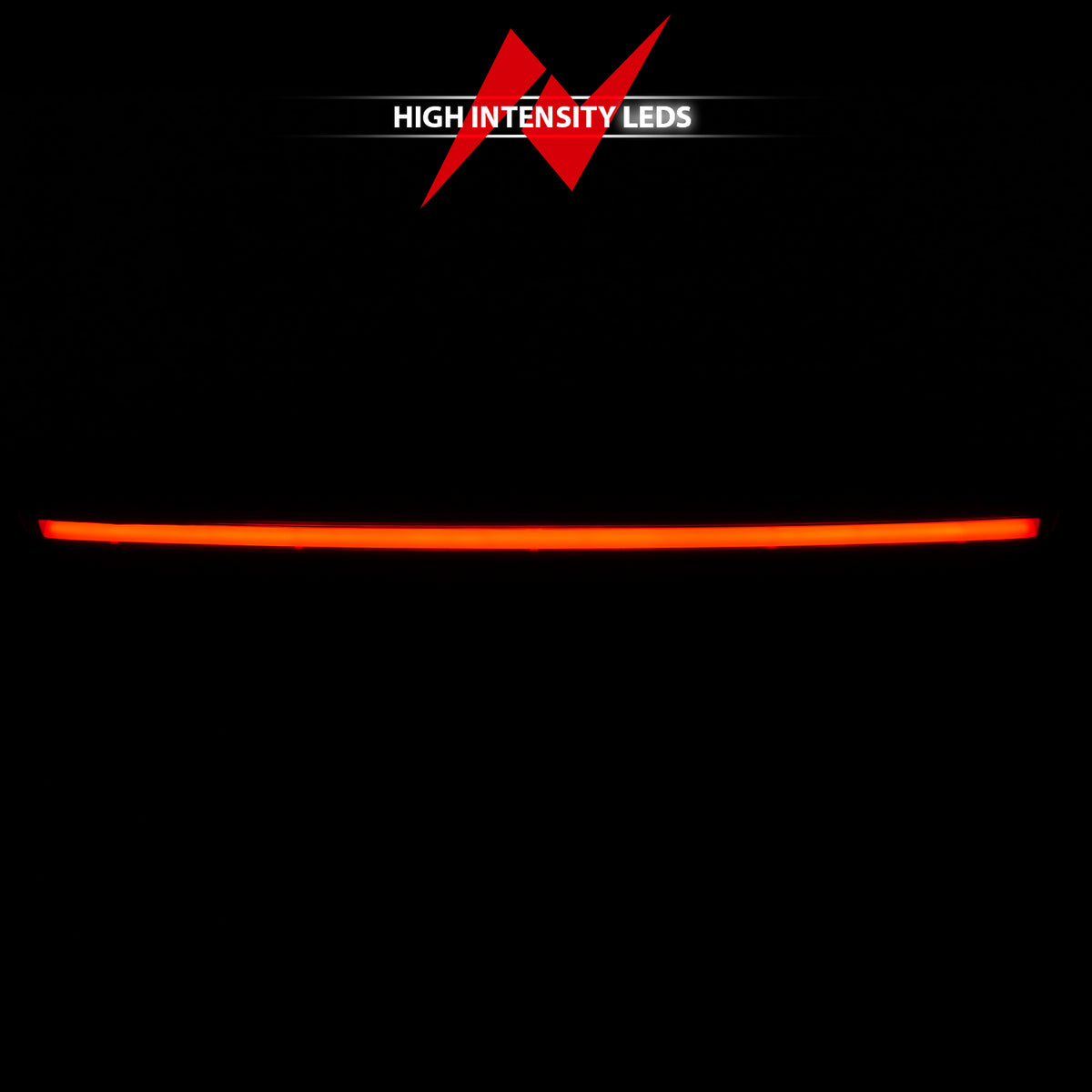 Center High Mount Stop Light LED Black Housing Smoke Lens, W/ Spoiler Pc Chevrolet Suburban 1500/Tahoe 2007-2014, 2500 2007-2013, GMC Yukon 2007-2014 AnzoUSA-5