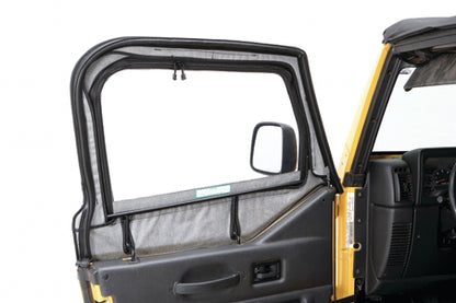 Jeep Fabric Door Skins For Jeep 1997-2006 Wrangler TJ Pair Bestop-1