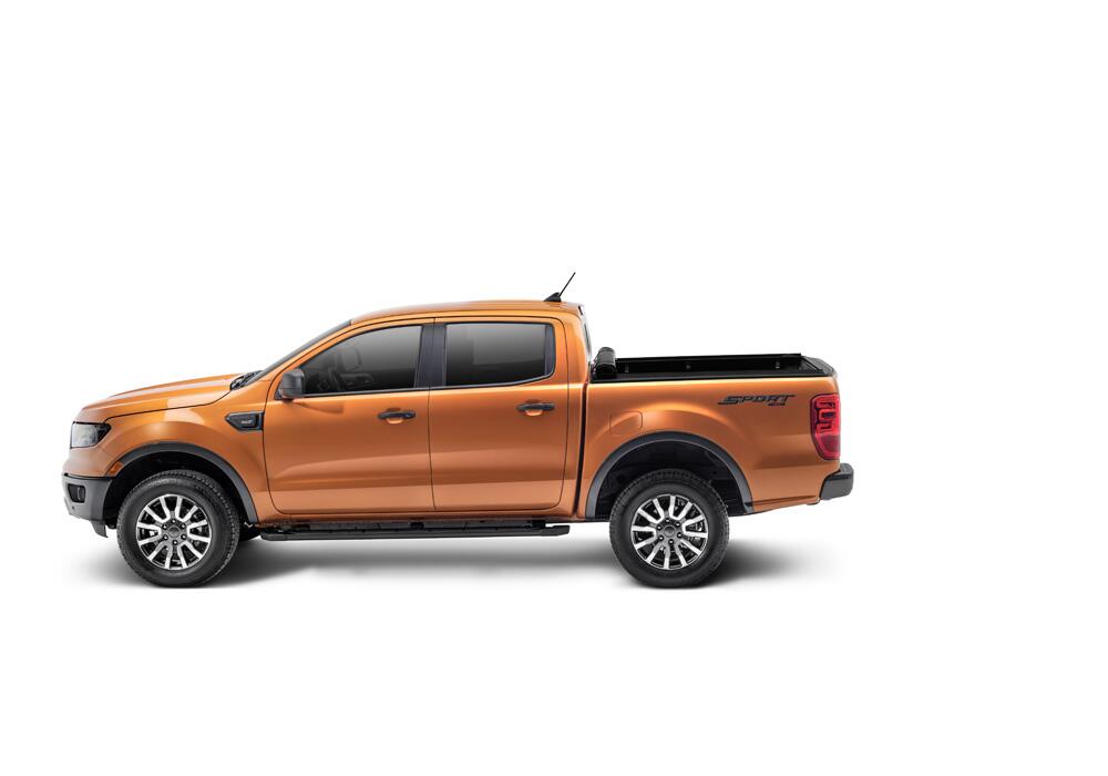 Lo Pro Tonneau Cover Black 2024-2025 Ford Ranger 5 Foot Bed Truxedo-8
