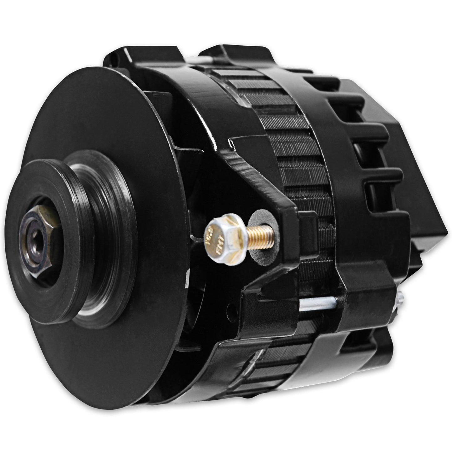 Dynaforce Alternator 120 Amp Black This Alternator Features 120 Amps And A Black Finish For Subtle Appearance MSD Ignition